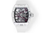 RICHARD MILLE RM38-02 Tourbillon Sapphire Crystal Rubber Strap Replica watch